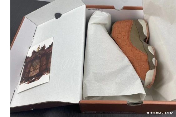 CLOT SEPIA BLUSH JORDAN CANTEEN-TERRA AT3102-200 AT3102-200 AIR X 13 LOW STONE 0423